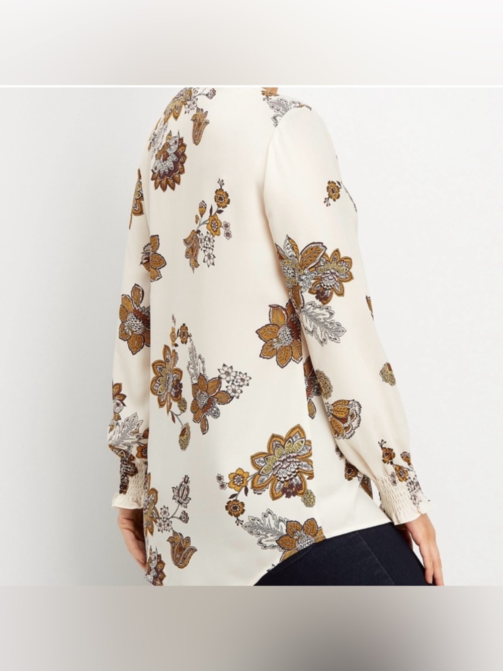 Maurice’s floral tunic blouse - Picture 2 of 9
